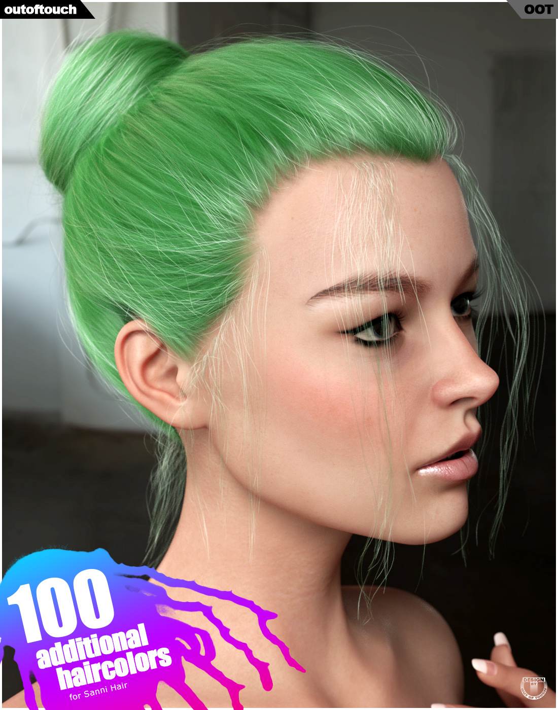 Daily Bun Hair Texture XPansion by N/A