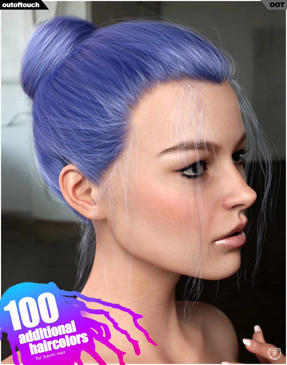 Daily Bun Hair Texture XPansion by N/A
