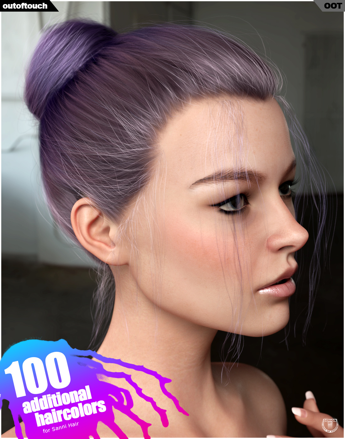 Daily Bun Hair Texture XPansion by N/A