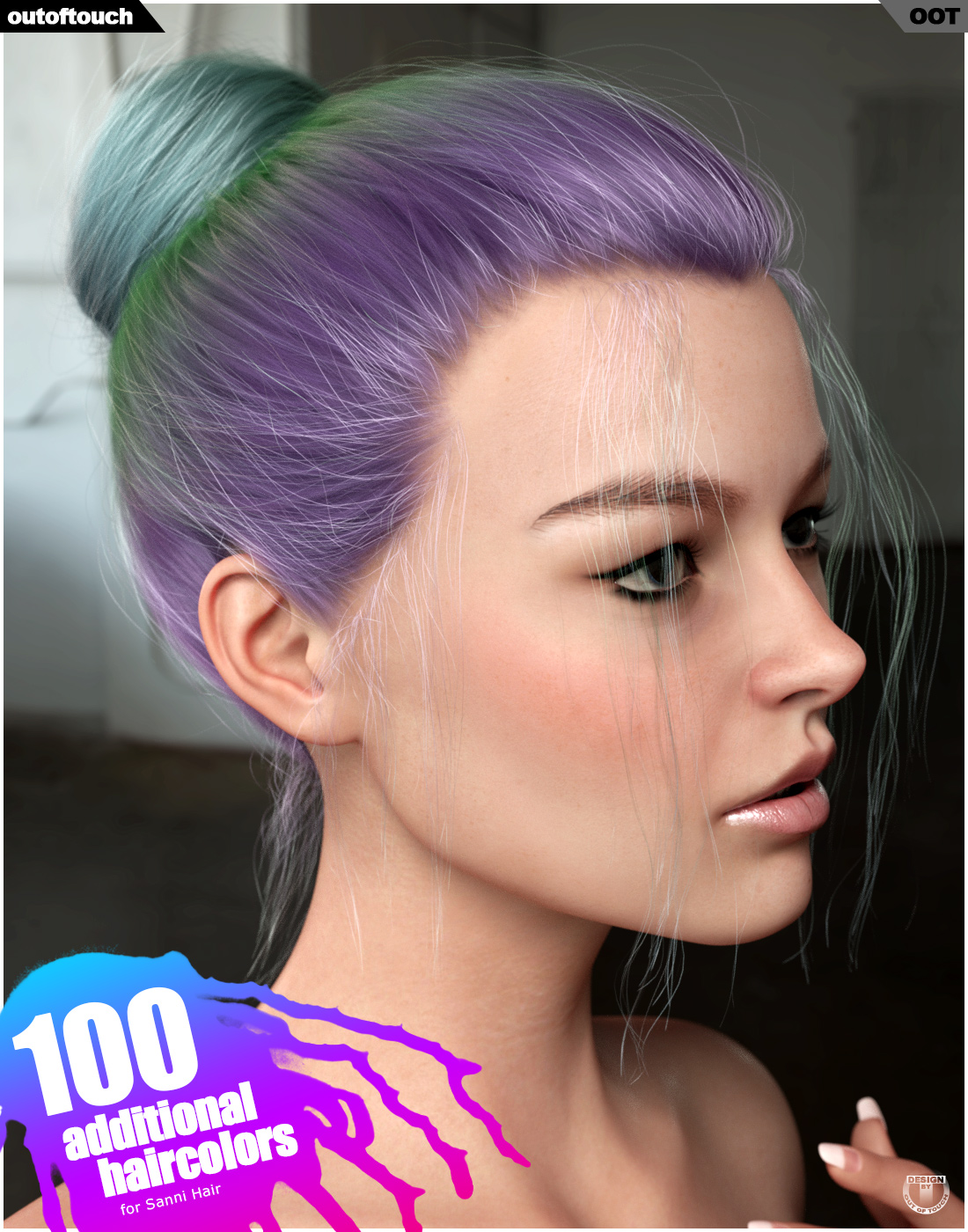 Daily Bun Hair Texture XPansion by N/A
