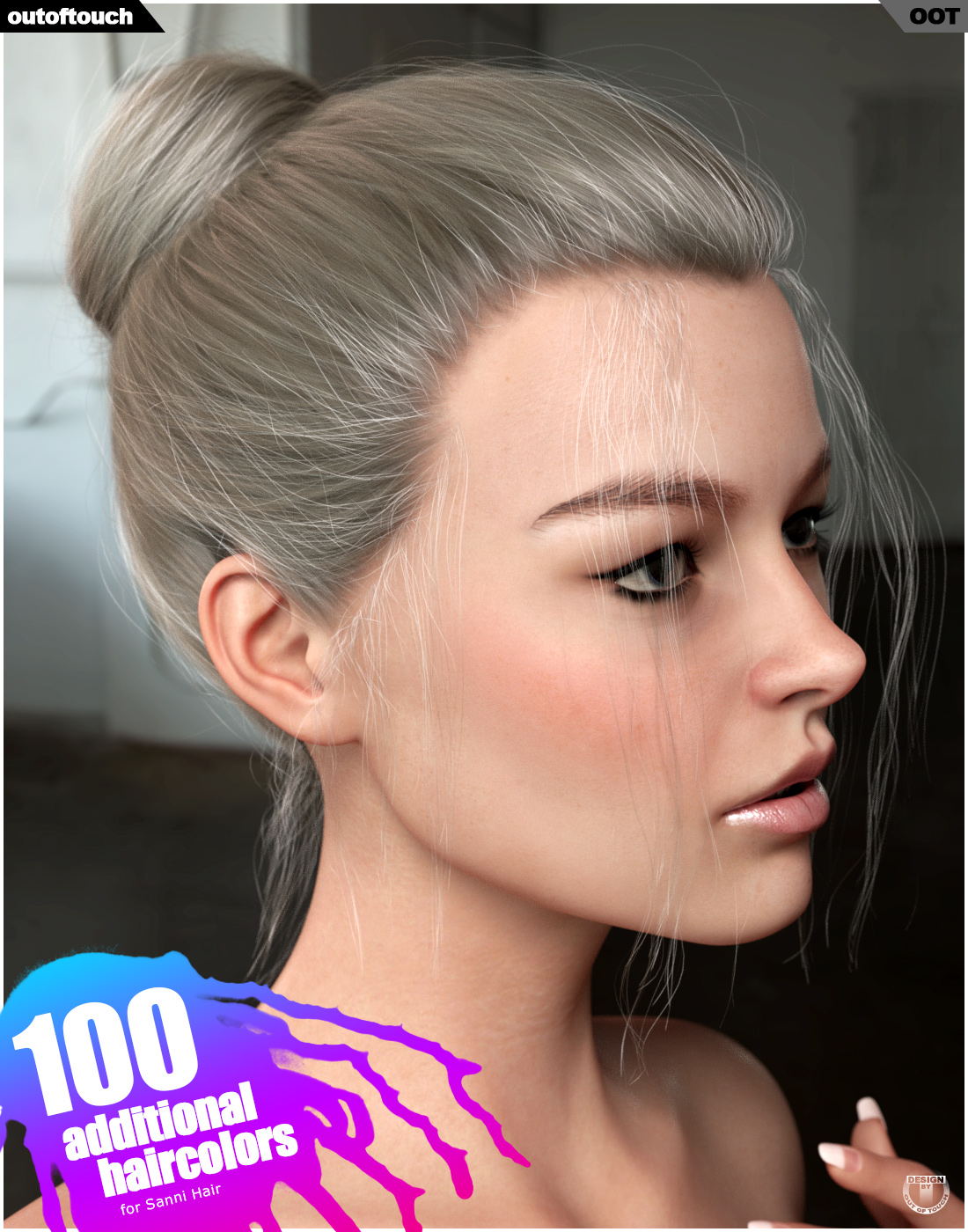 Daily Bun Hair Texture XPansion by N/A