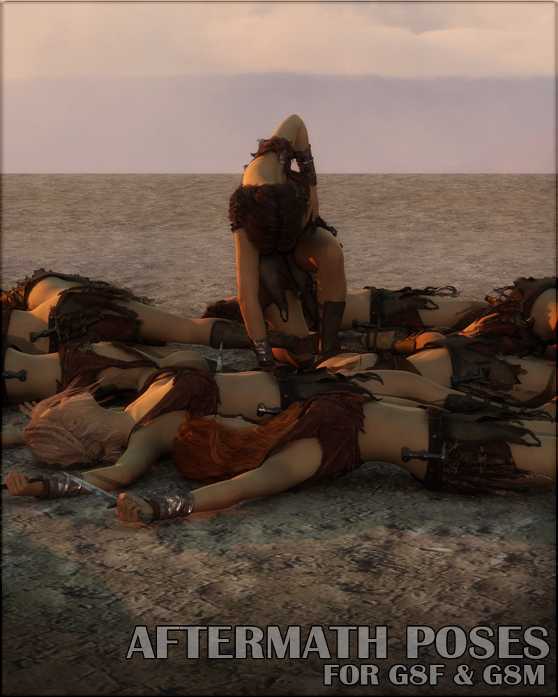 Aftermath Poses for G8F and G8M by N/A