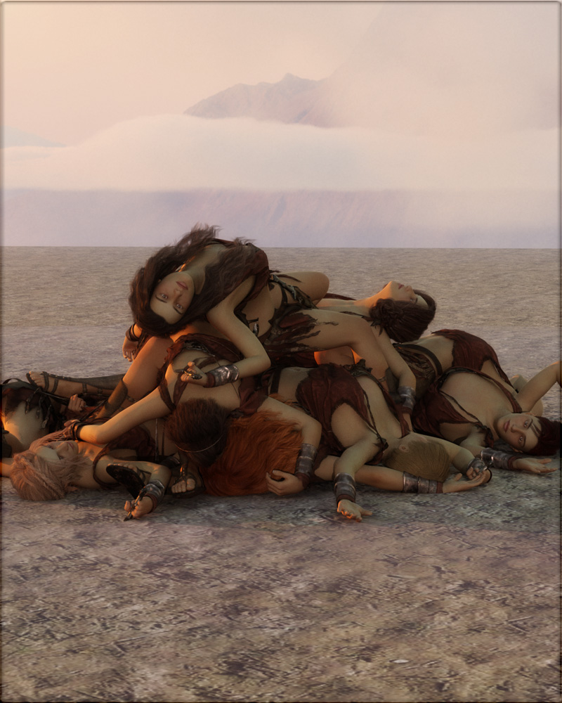Aftermath Poses for G8F and G8M by N/A