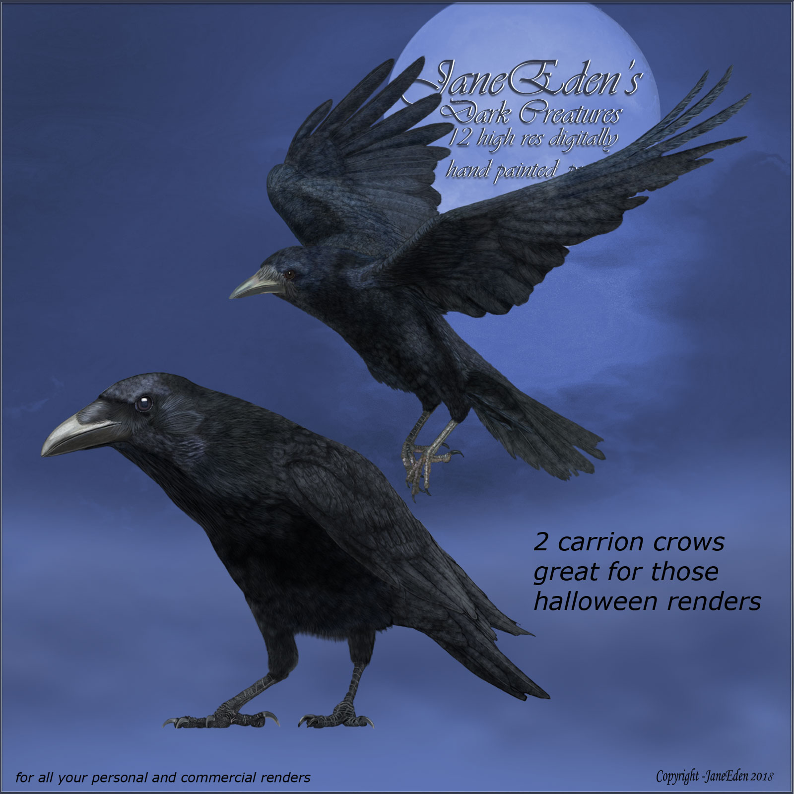 JaneEden's Dark Creatures by N/A