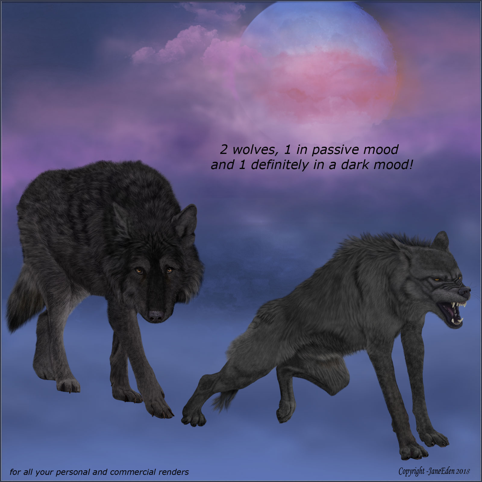 JaneEden's Dark Creatures by N/A