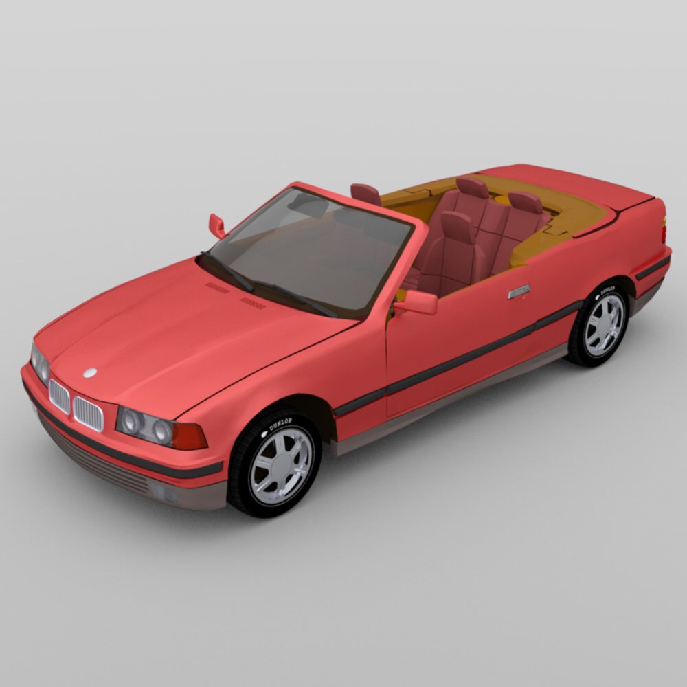 BMW 325i for DAZ Studio by N/A