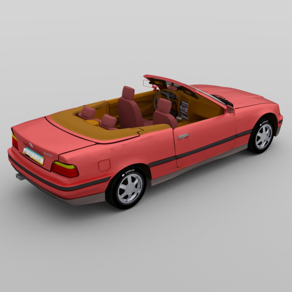 BMW 325i for DAZ Studio by N/A
