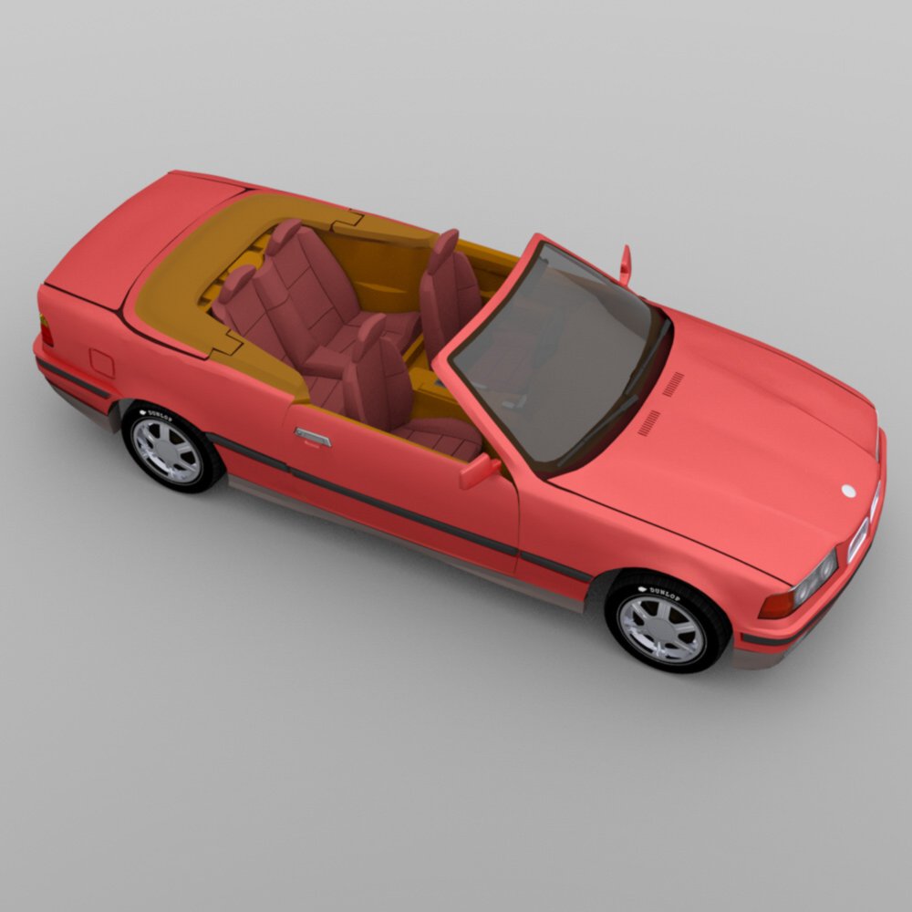 BMW 325i for DAZ Studio by N/A