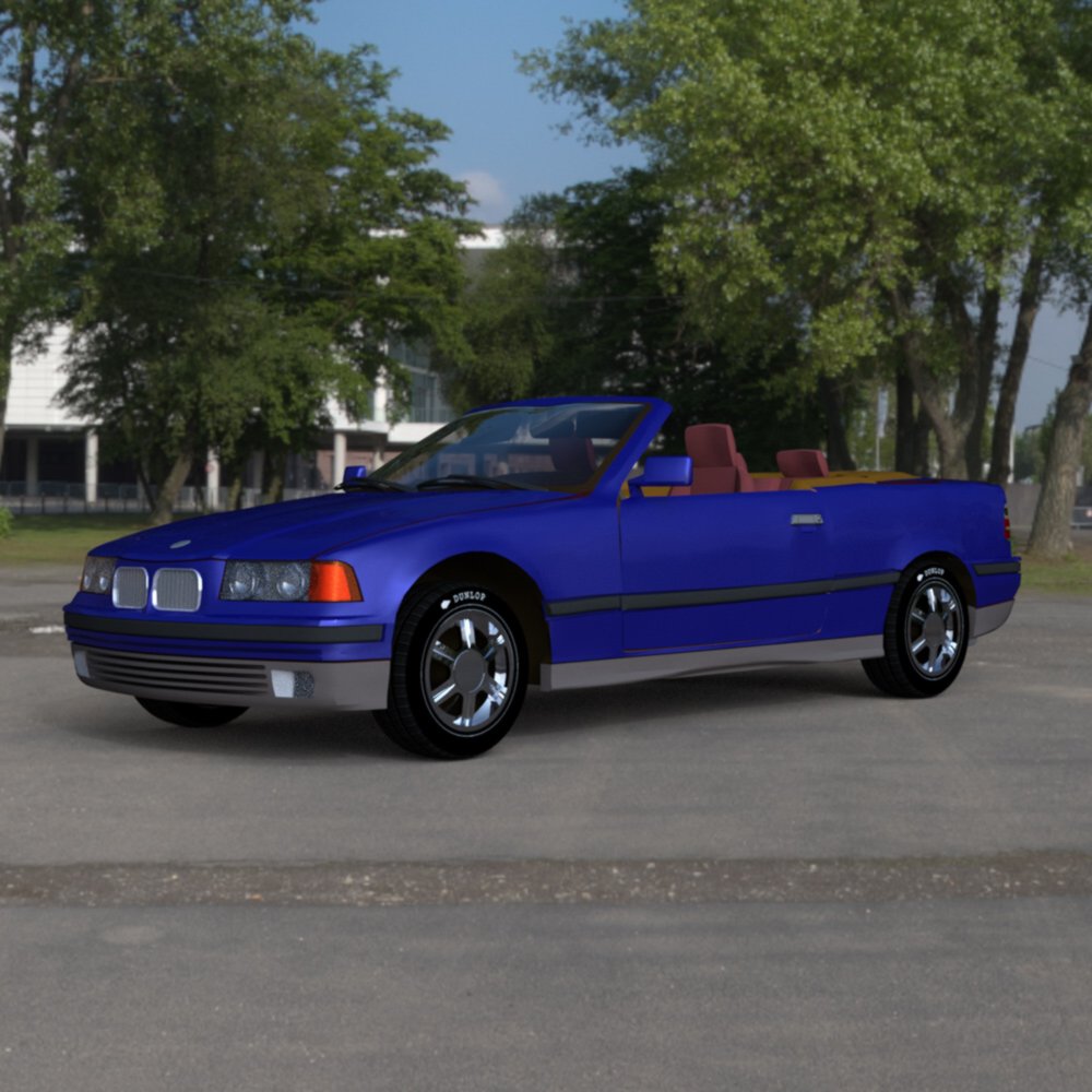BMW 325i for DAZ Studio by N/A