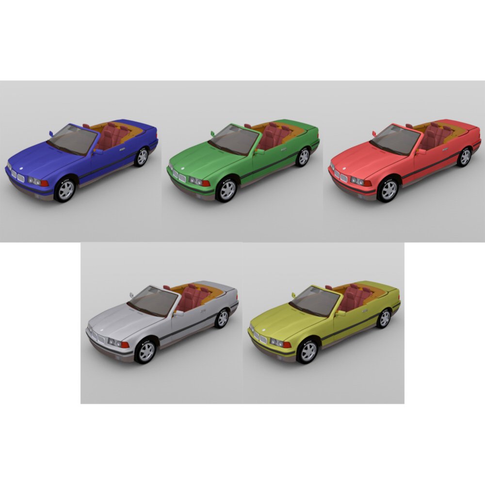 BMW 325i for DAZ Studio by N/A
