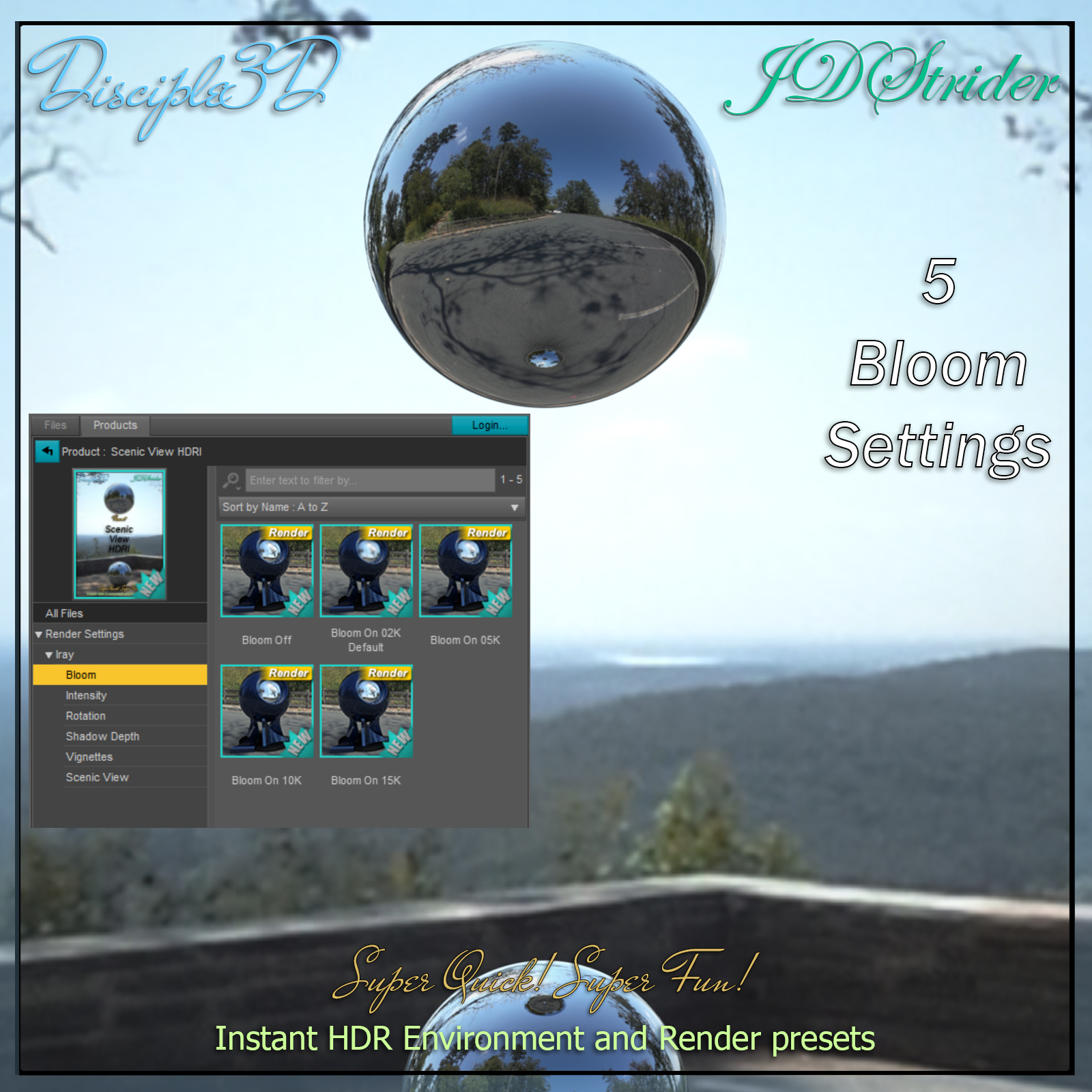 Disciple3d - Scenic View HDRI by N/A