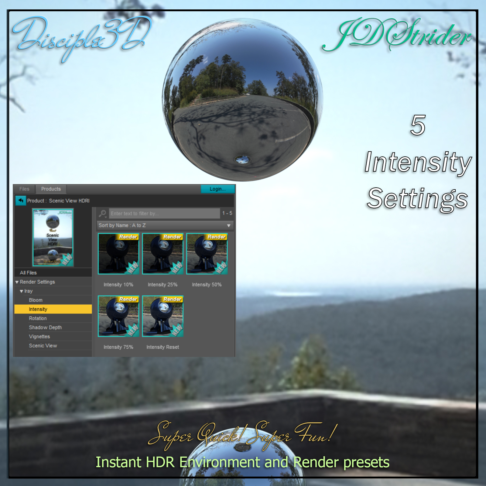 Disciple3d - Scenic View HDRI by N/A
