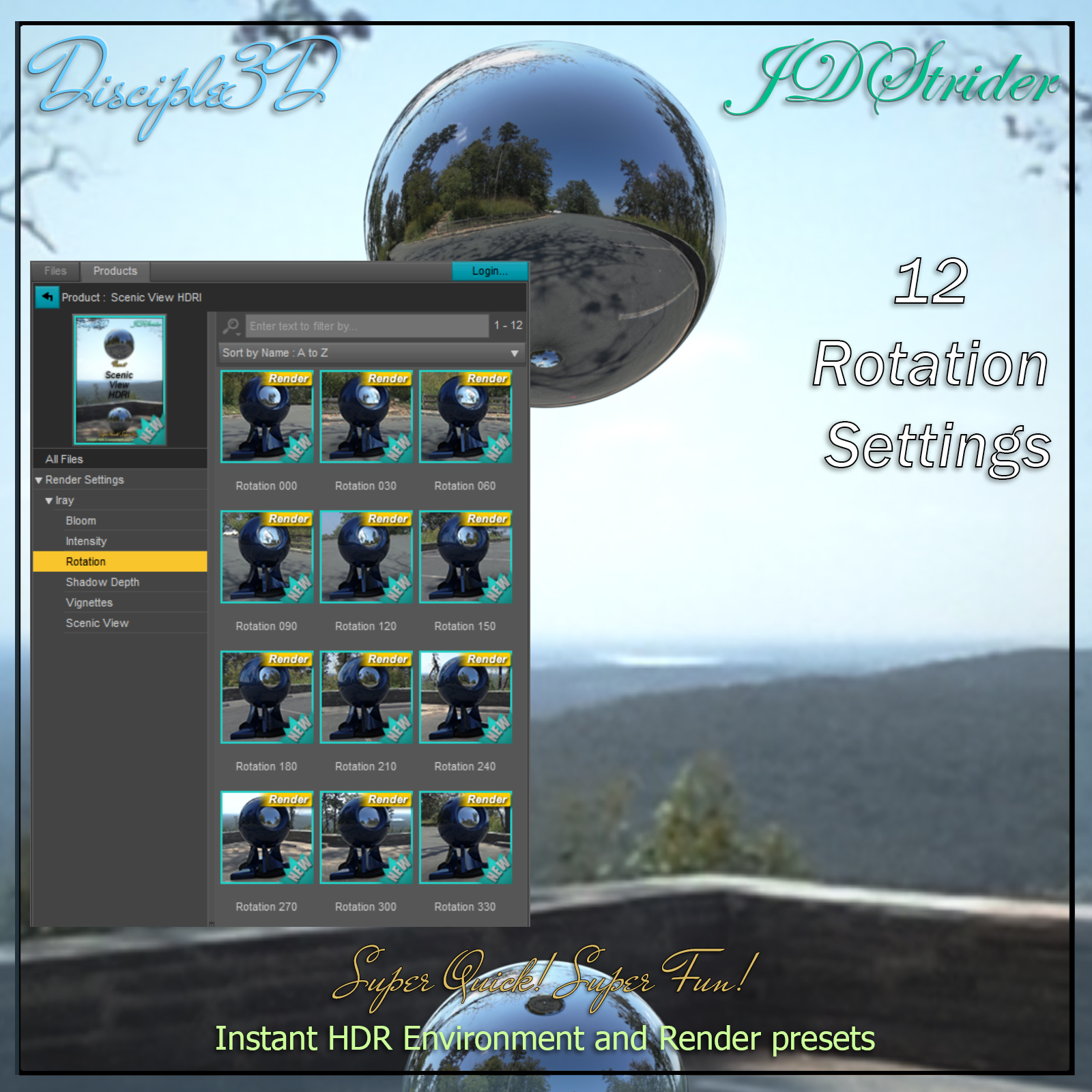 Disciple3d - Scenic View HDRI by N/A