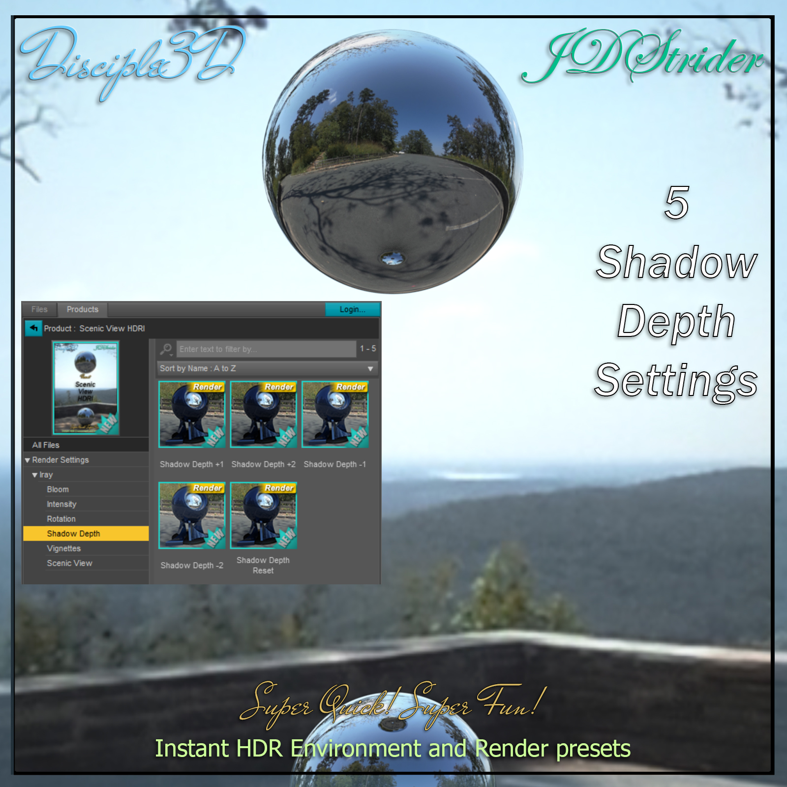 Disciple3d - Scenic View HDRI by N/A