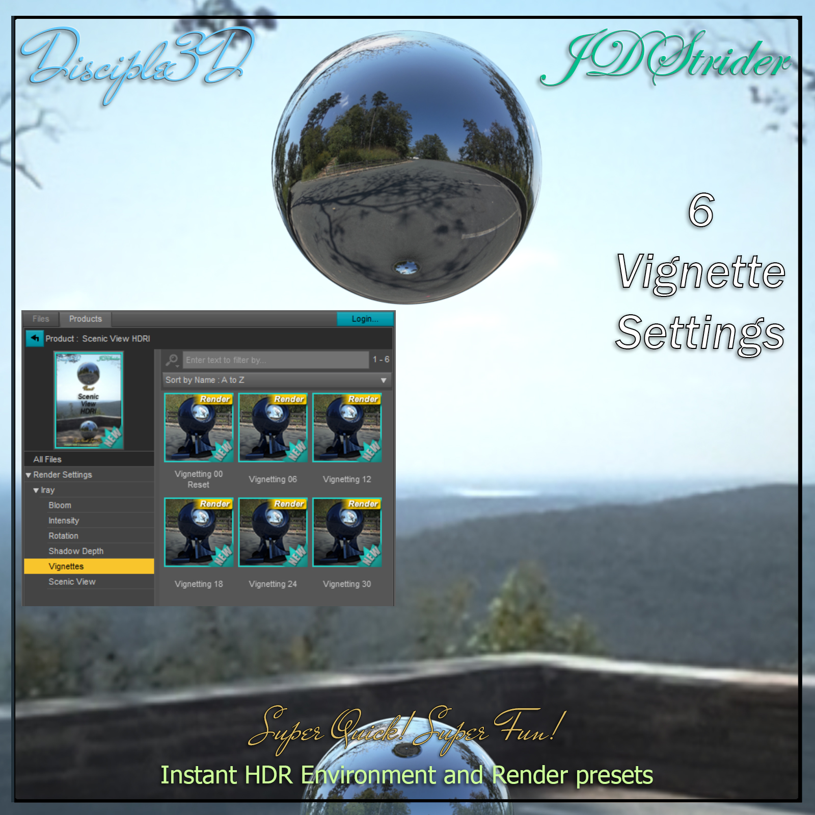 Disciple3d - Scenic View HDRI by N/A