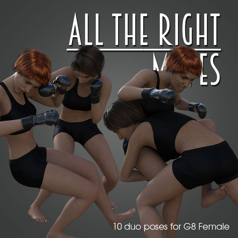 ALL THE RIGHT MOVES vol.2 for Genesis 8 Female by N/A