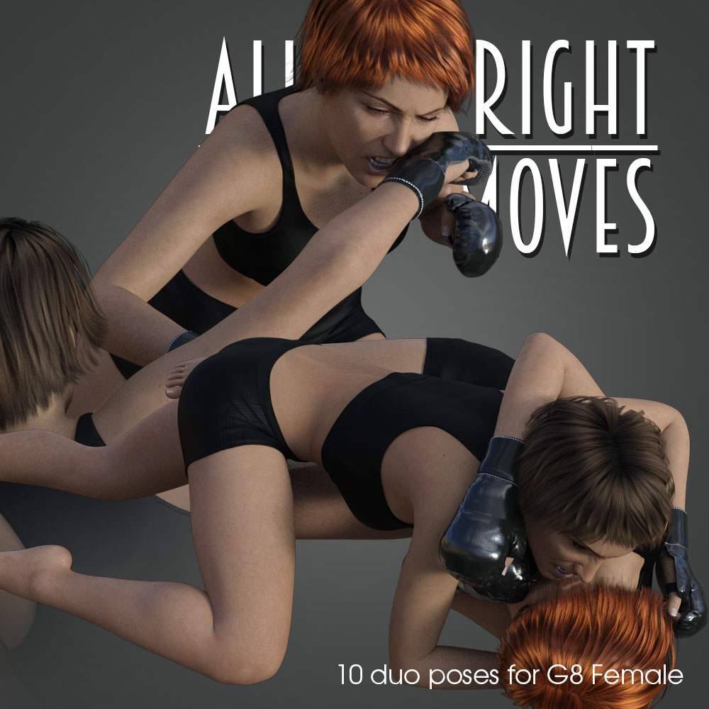 ALL THE RIGHT MOVES vol.2 for Genesis 8 Female by N/A