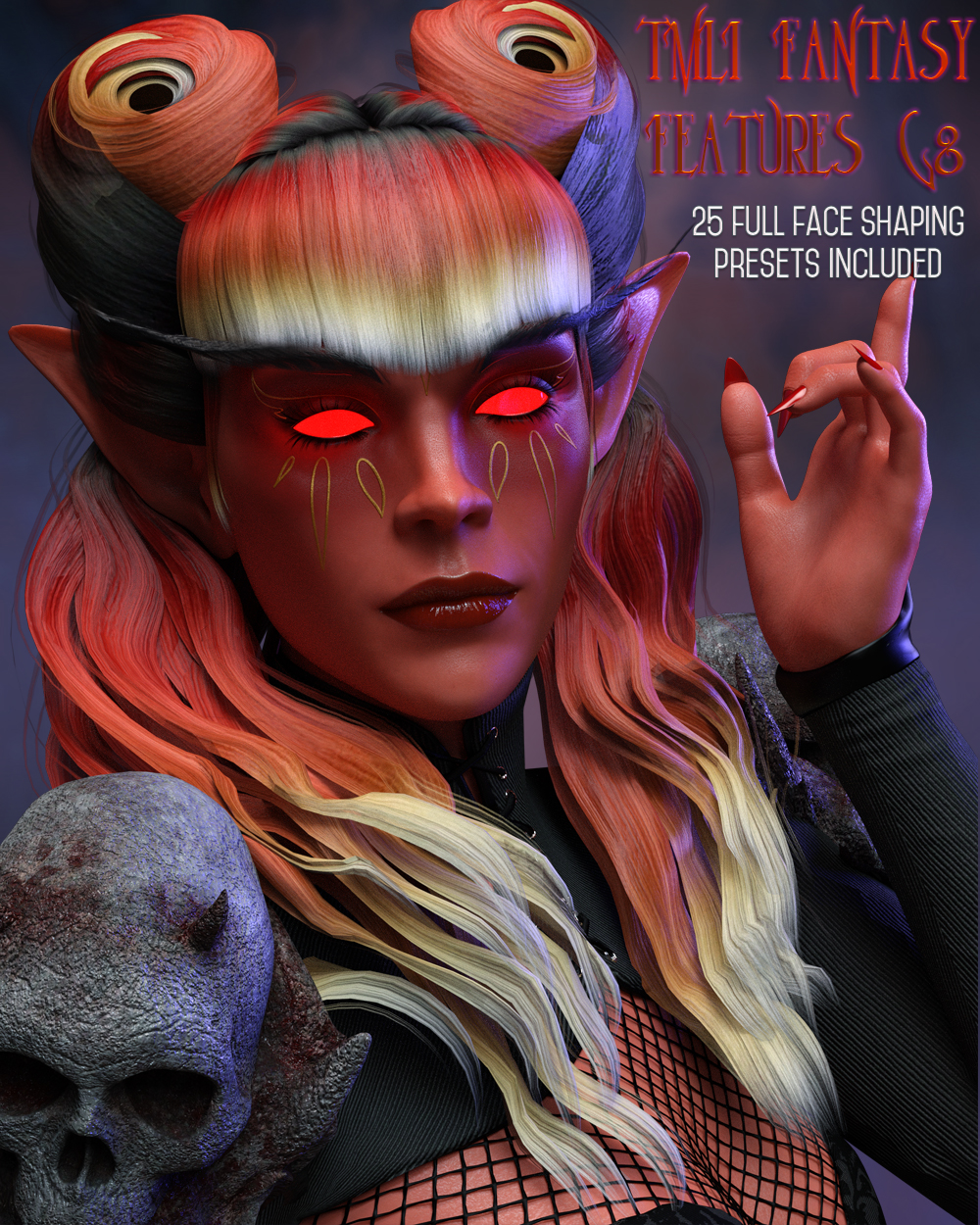 TMLI Fantasy Features for Genesis 8 Females by N/A