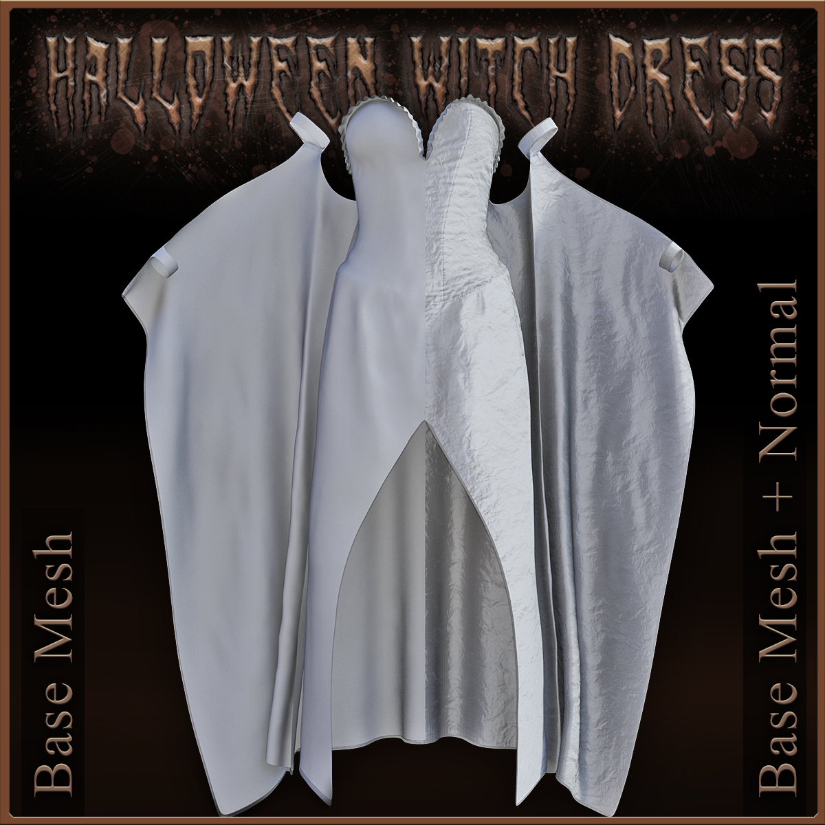 Halloween Witch Dress for Genesis 8 Females by N/A