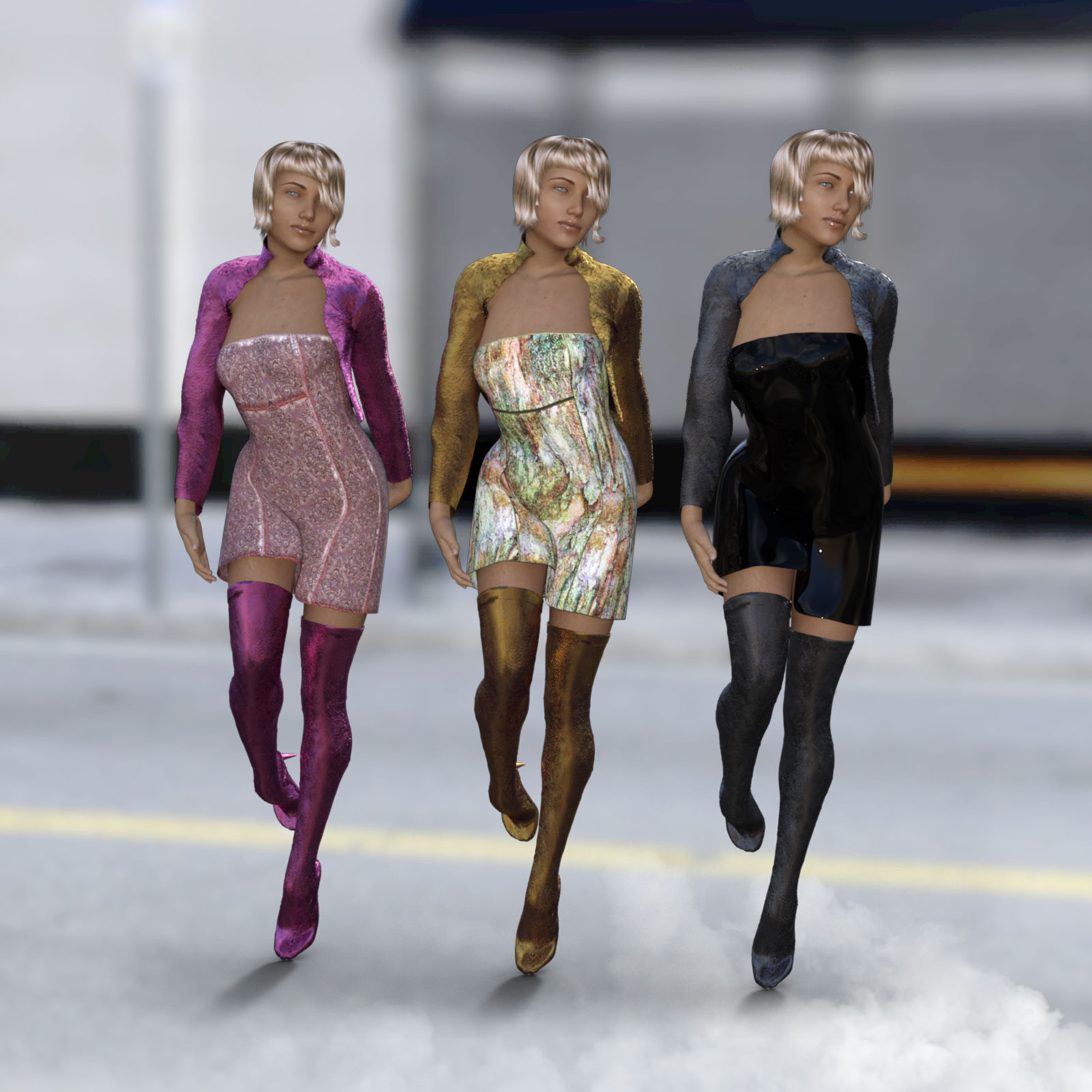 Casual for Misty Short Dress for G8F by N/A
