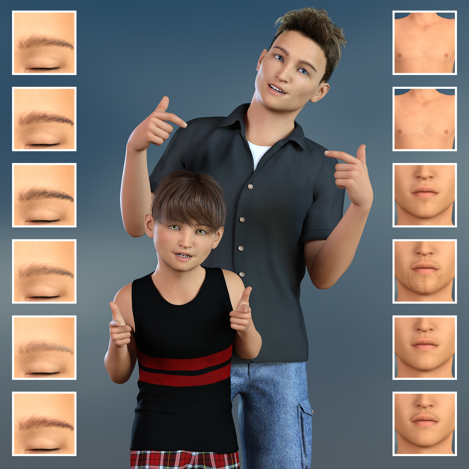 Lil Jay for Genesis 3 Males by N/A