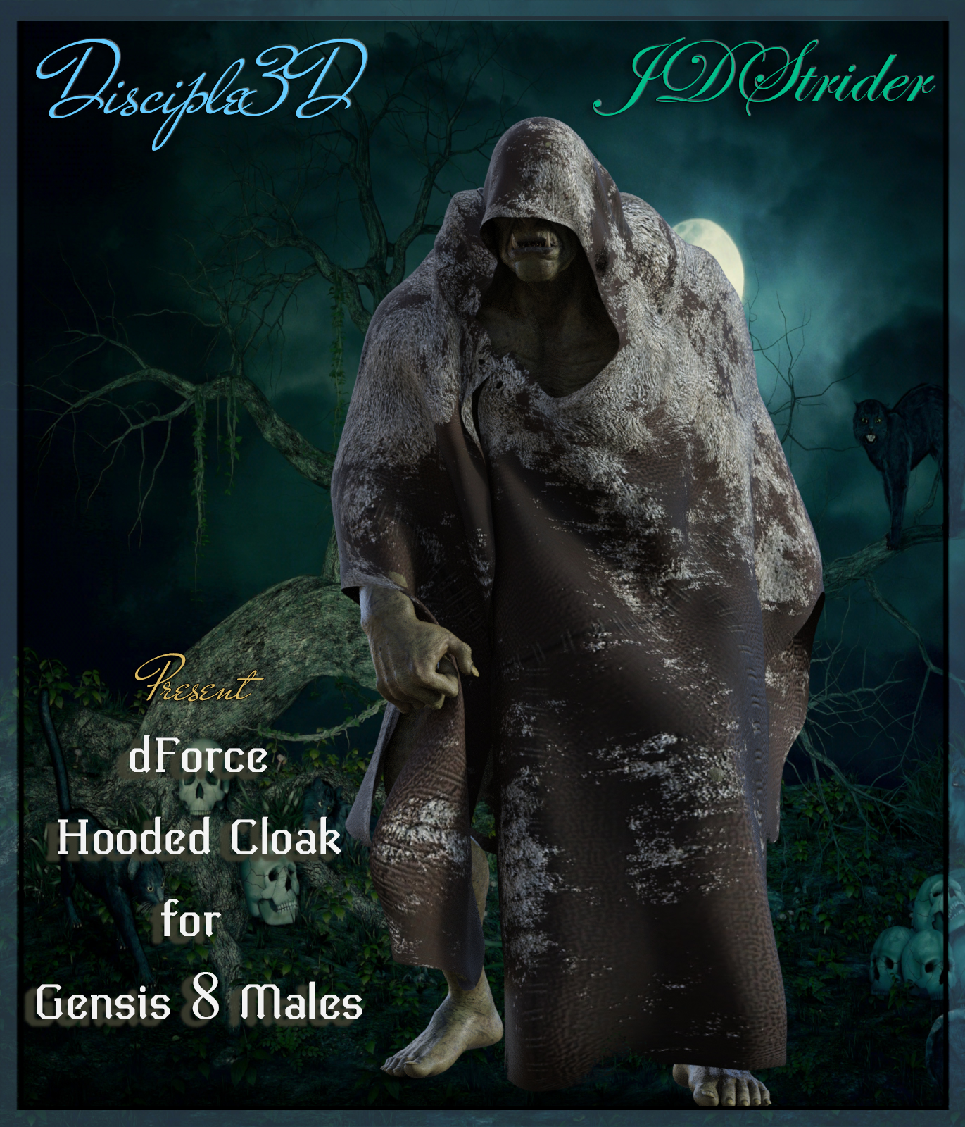 dForce Hooded Cloak for G8M by N/A