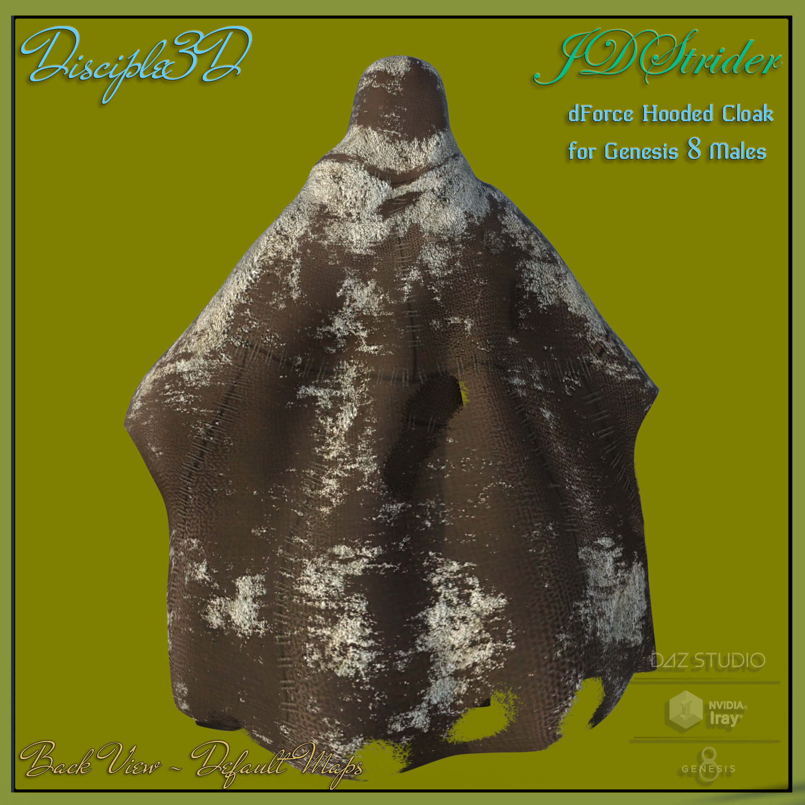 dForce Hooded Cloak for G8M by N/A