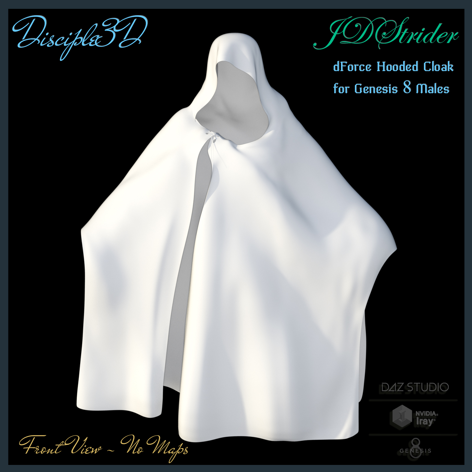 dForce Hooded Cloak for G8M by N/A