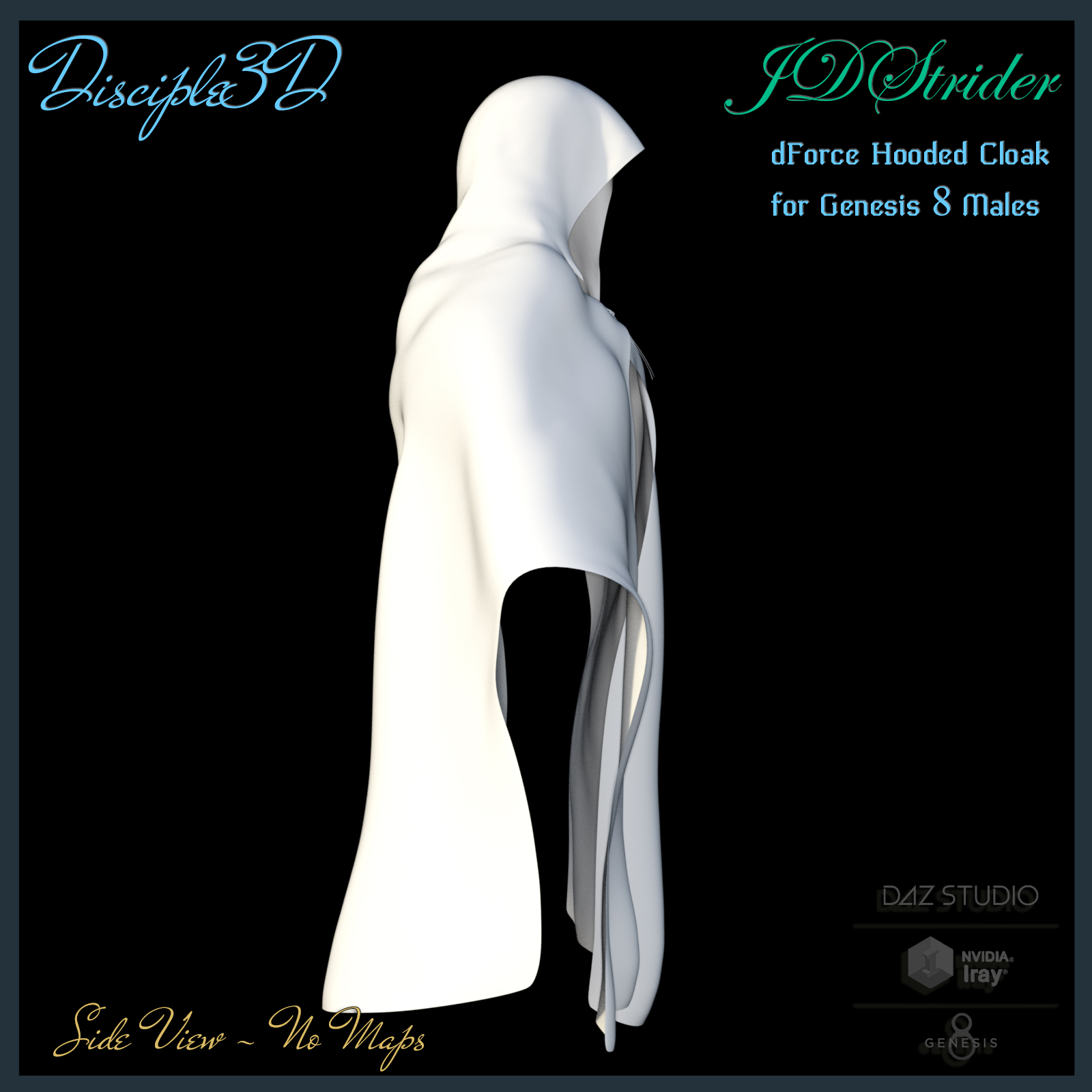 dForce Hooded Cloak for G8M by N/A