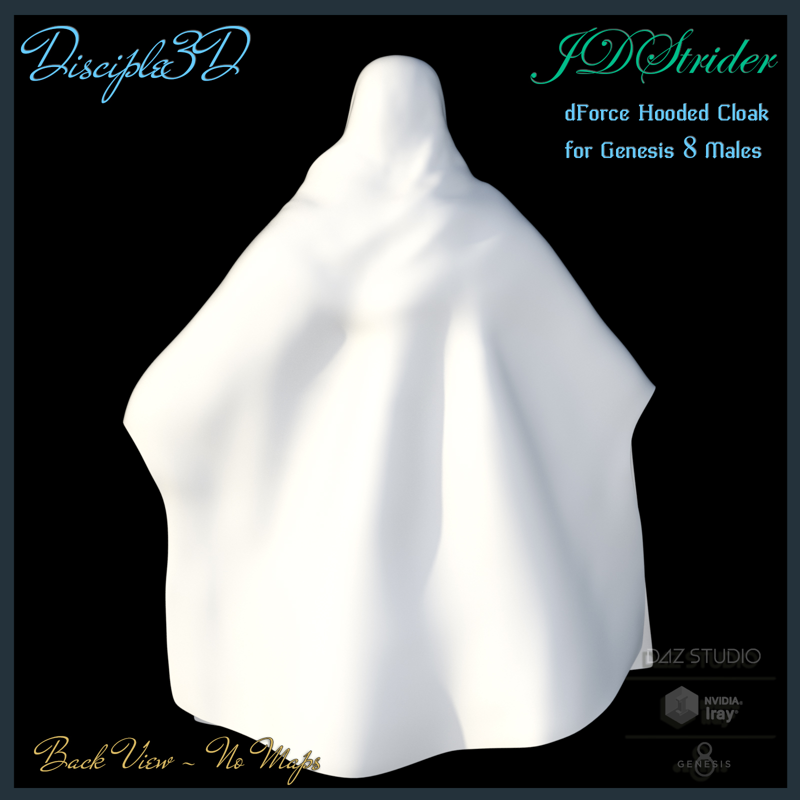 dForce Hooded Cloak for G8M by N/A