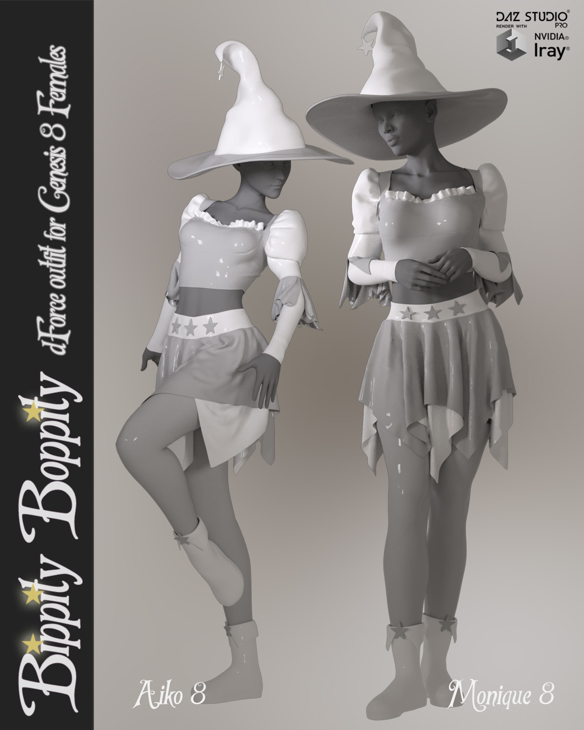 Bippity Boppity dForce outfit for the Genesis 8 Female(s) by N/A