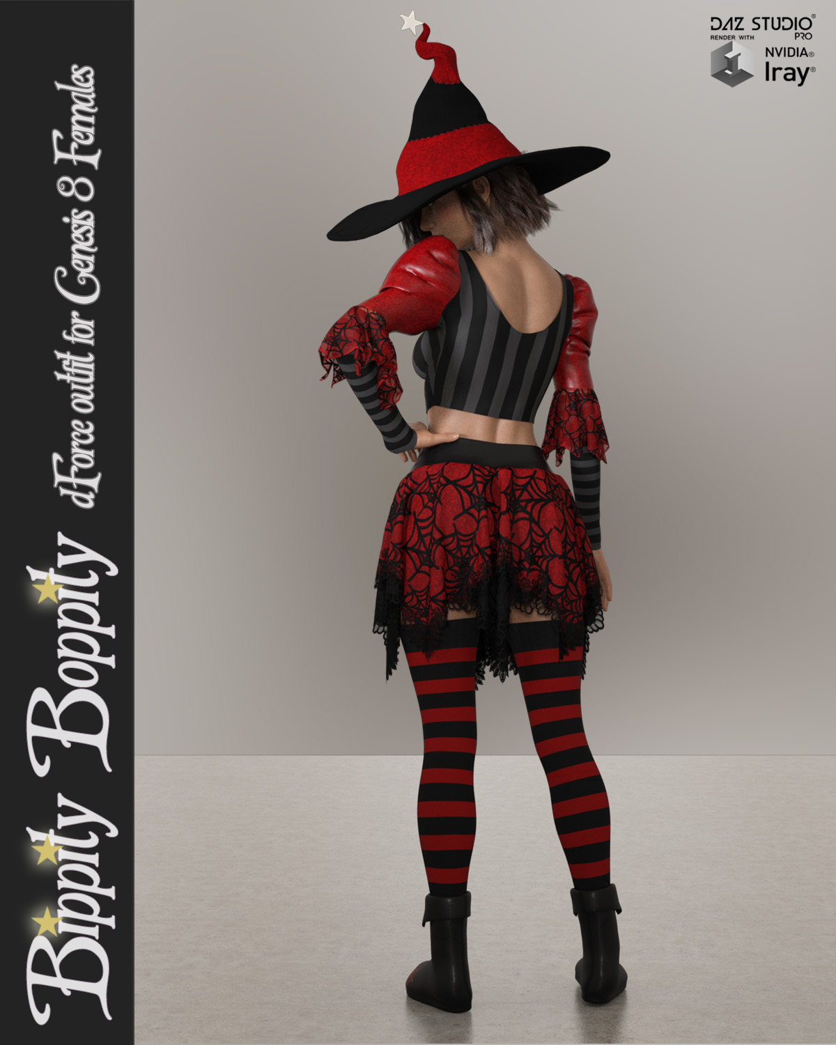 Bippity Boppity dForce outfit for the Genesis 8 Female(s) by N/A