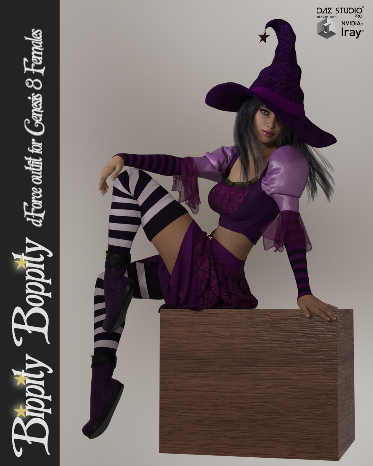 Bippity Boppity dForce outfit for the Genesis 8 Female(s) by N/A