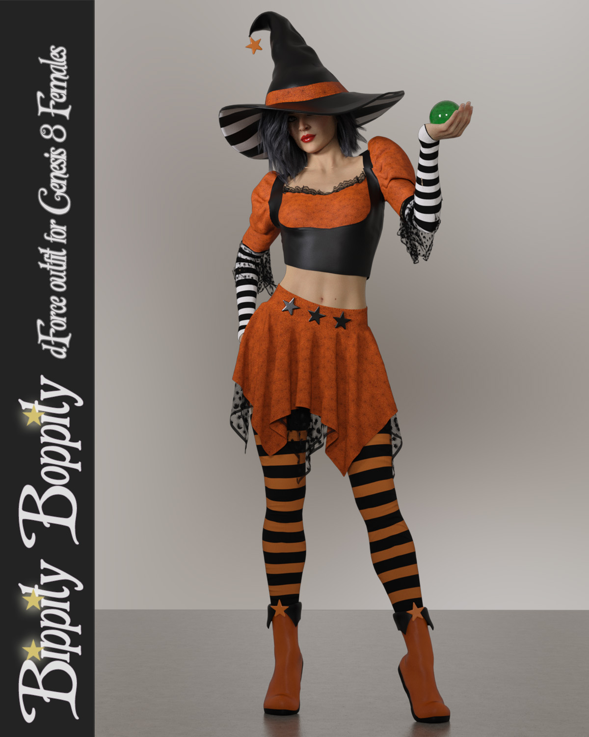 Bippity Boppity dForce outfit for the Genesis 8 Female(s) by N/A