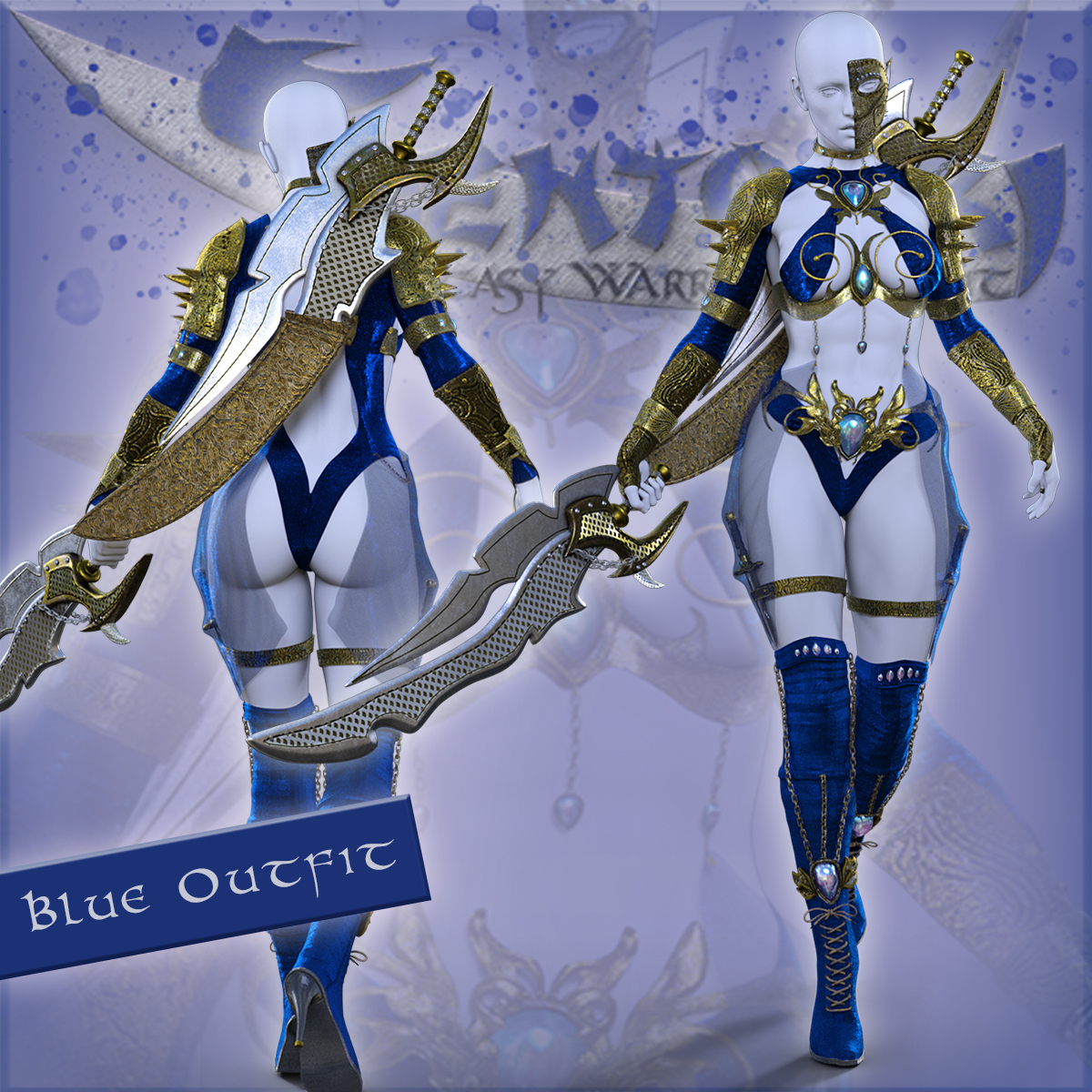 Sentouki The Fantasy Warrior Outfit by N/A