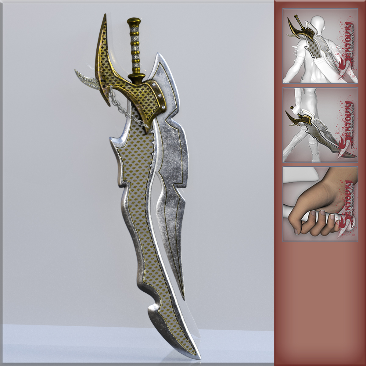 Sentouki The Fantasy Warrior Outfit by N/A