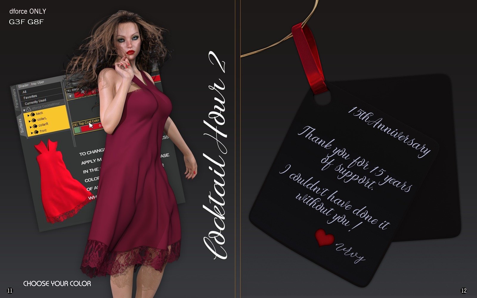 dforce only Cocktail Hour Dress Two G3G8 by N/A