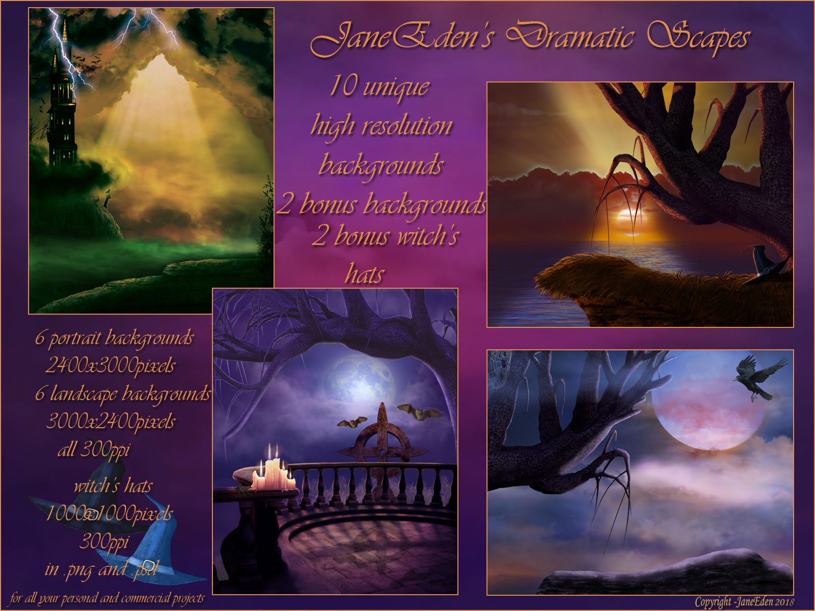 JaneEdens Dramatic Scapes by N/A