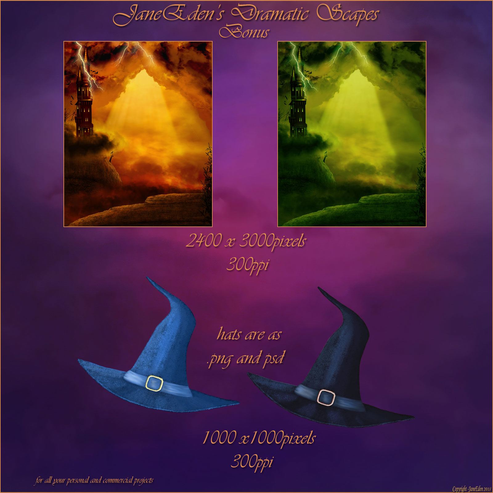 JaneEdens Dramatic Scapes by N/A