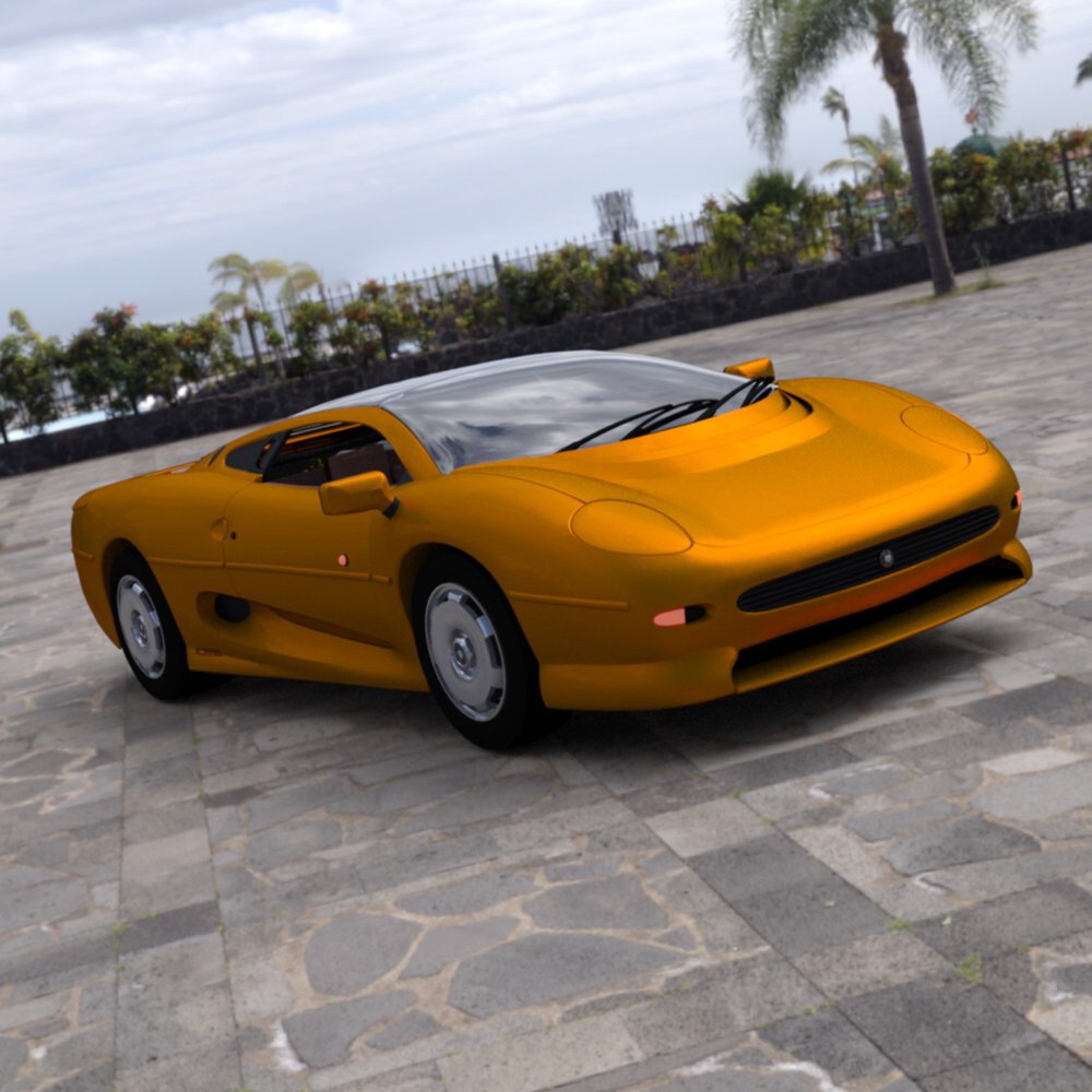 Jaguar XJ 220 - for DAZ Studio by N/A