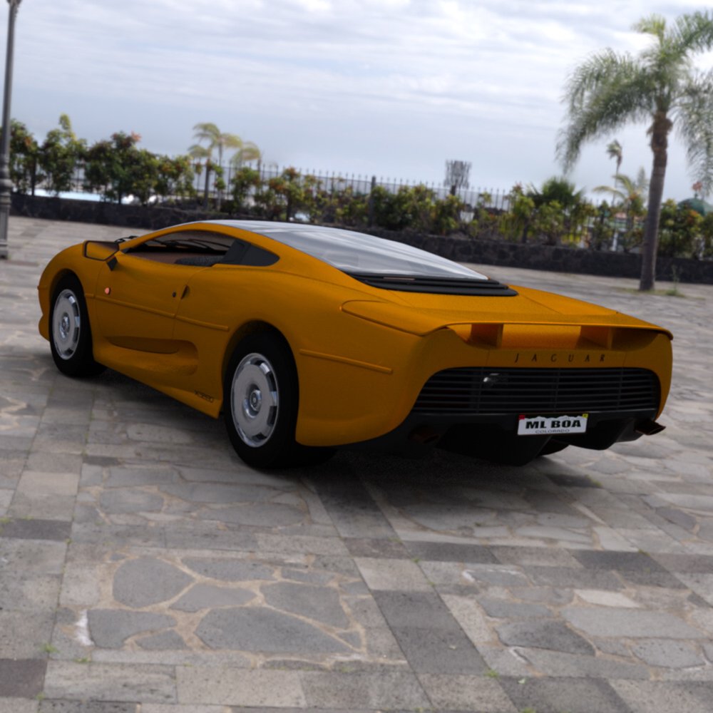 Jaguar XJ 220 - for DAZ Studio by N/A