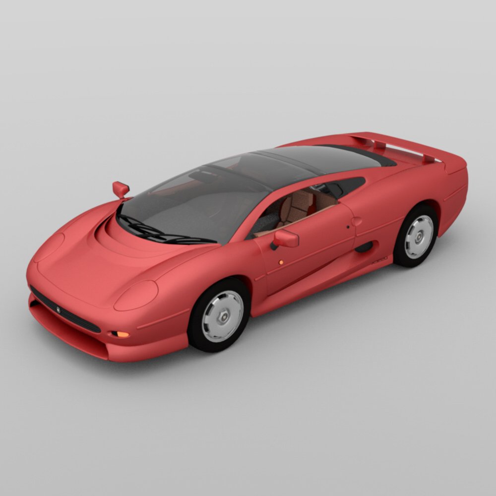 Jaguar XJ 220 - for DAZ Studio by N/A