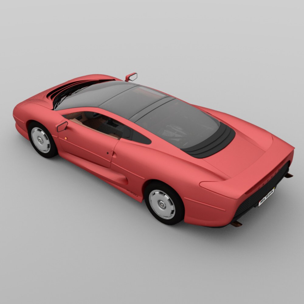 Jaguar XJ 220 - for DAZ Studio by N/A
