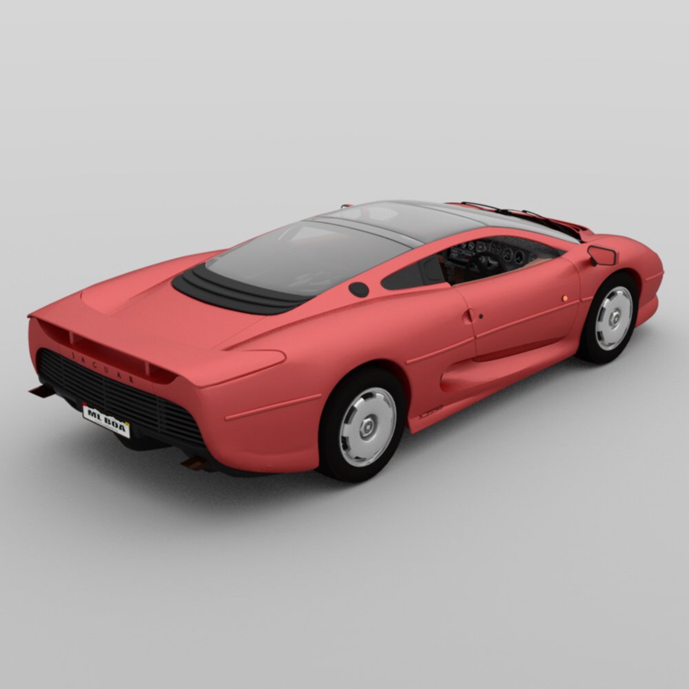 Jaguar XJ 220 - for DAZ Studio by N/A