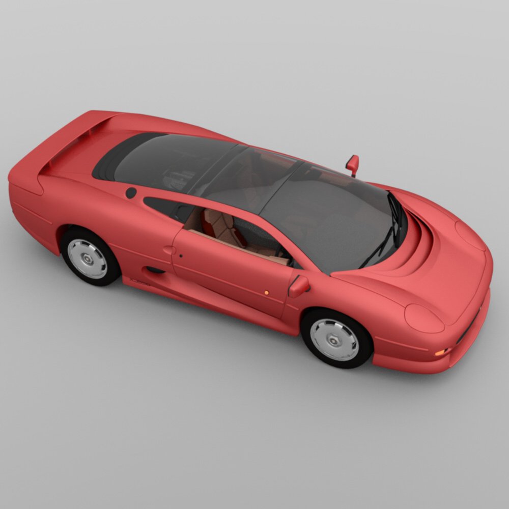 Jaguar XJ 220 - for DAZ Studio by N/A