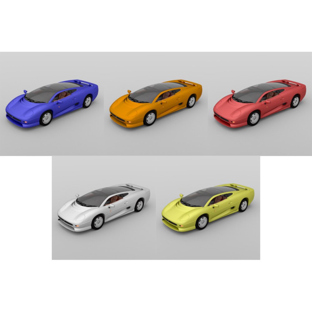 Jaguar XJ 220 - for DAZ Studio by N/A