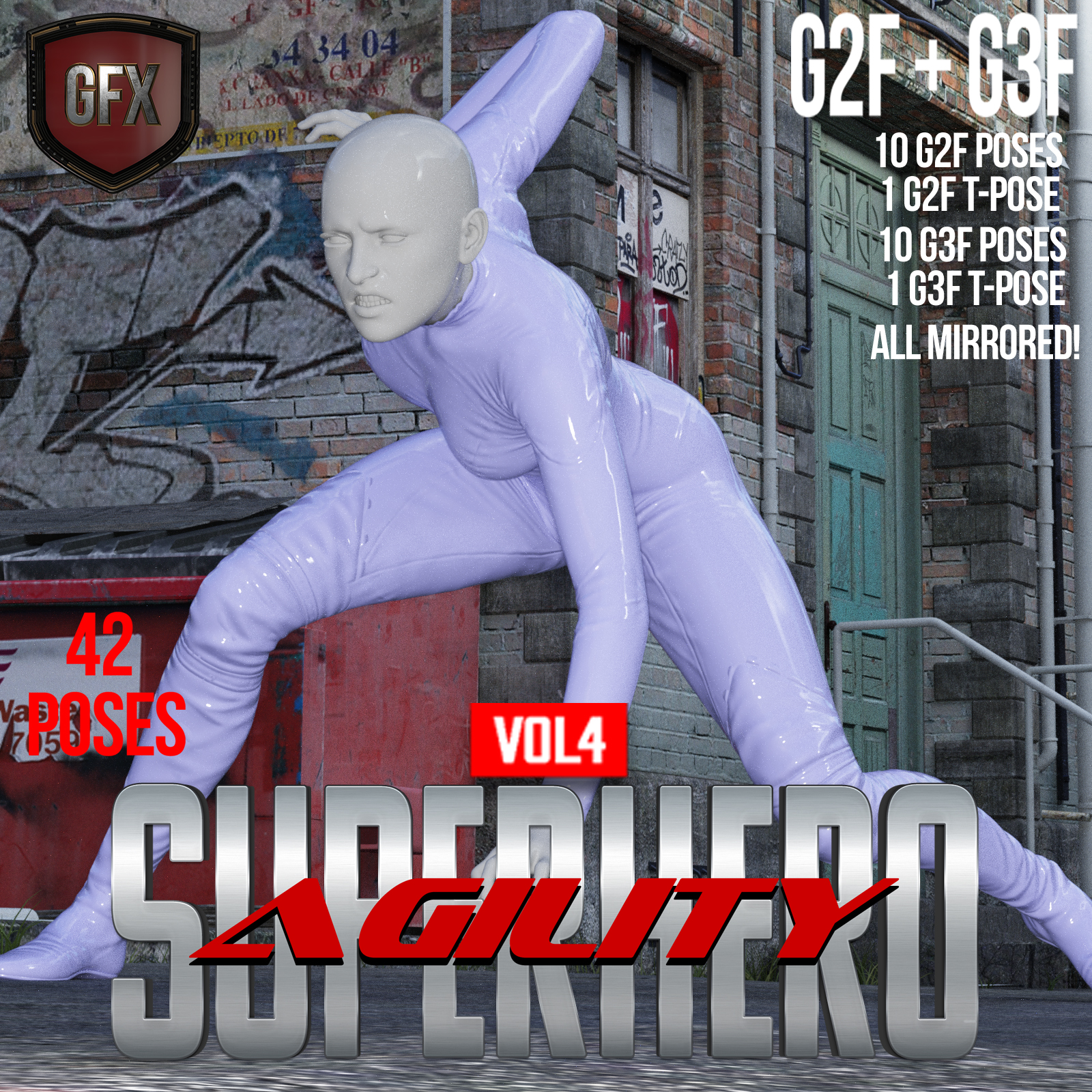 SuperHero Agility for G2F and G3F Volume 4 by N/A