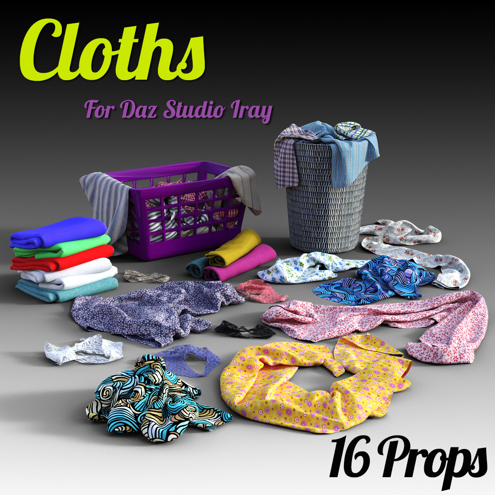 Cloths for DS Iray by N/A