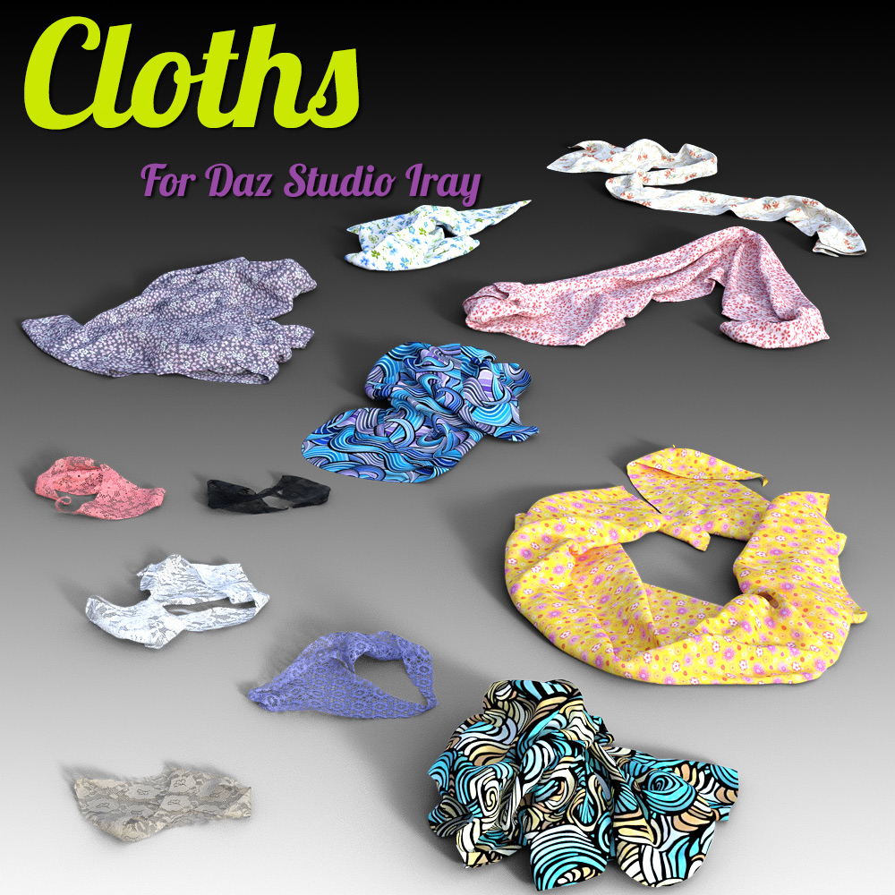 Cloths for DS Iray by N/A