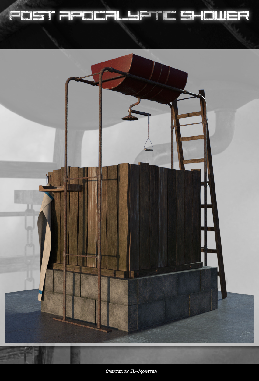 Post Apocalyptic Shower by N/A